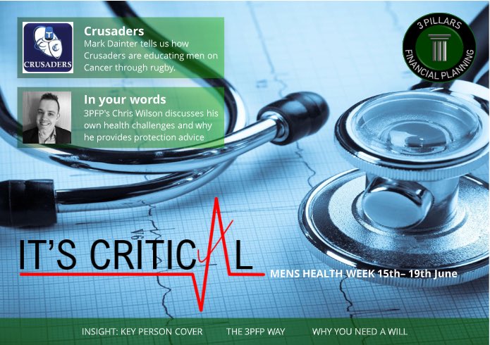 Our new monthly newsletter:         IT’S CRITICAL!               3pfp.life/its-critical
