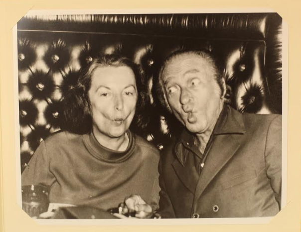 Happy Birthday, Pauline!   “Surely the first prerogative of an artist in any medium is to make a fool of himself.” -- PK from "I Lost It At the Movies".   

Seen here with comedian Harry Ritz, a childhood favorite of hers.   She would have been 101 today.