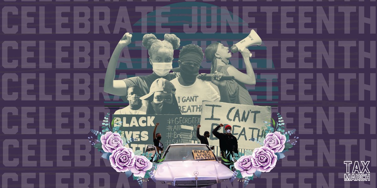 Today, we celebrate  #Juneteenth   and the end of legalized slavery. As we celebrate, we remain steadfast in our commitment to ending the racial inequities that persist in our society, tax code, and economy that act as a barrier to full-fledged freedom for Black Americans.