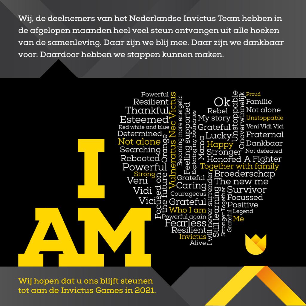 Dutch Invictus Team (@dutchigteam) on Twitter photo #StongerTogether #iamdutch #iamproud #IG2020 #bedankt #Invictus
<a href="/DefensieOnline/">Ministerie van Defensie</a> <a href="/Defensie/">Ministerie van Defensie</a> @MinBijleveld #StongerTogether #iamdutch #iamproud #IG2020 #bedankt #Invictus
<a href="/DefensieOnline/">Ministerie van Defensie</a> <a href="/Defensie/">Ministerie van Defensie</a> @MinBijleveld