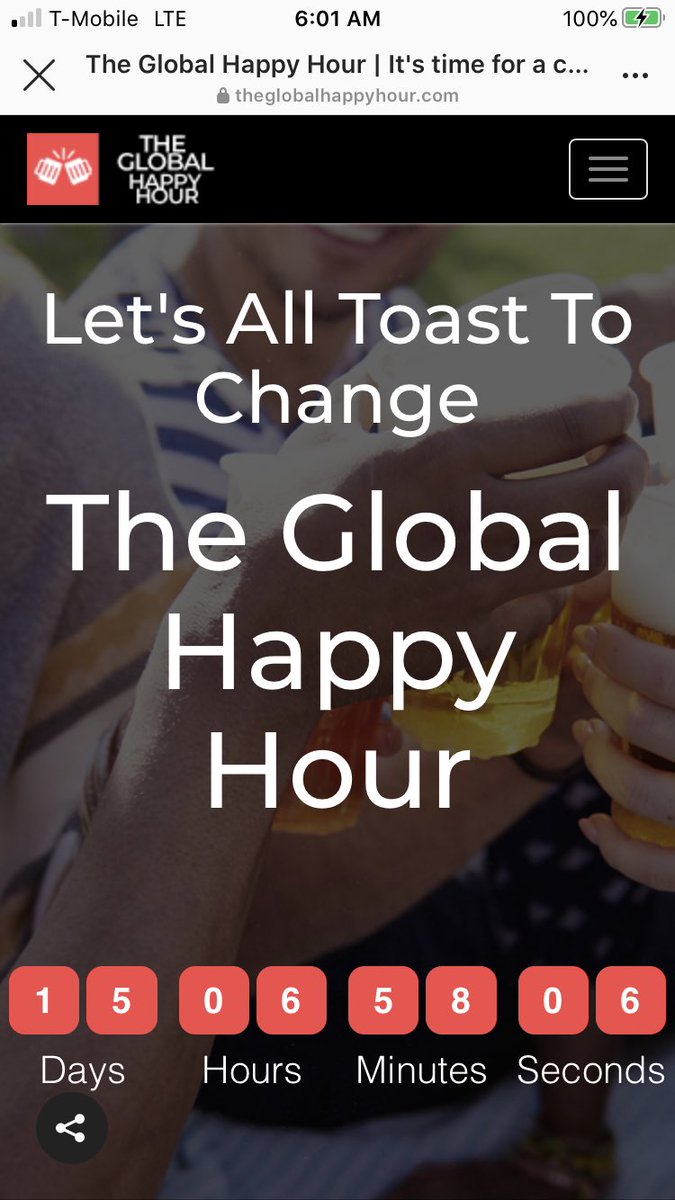 theglobalhhour's tweet photo. Only 15 days left #theglobalhappyhour please join us and let’s make a change together as one. https://t.co/O6qyjOxPBK