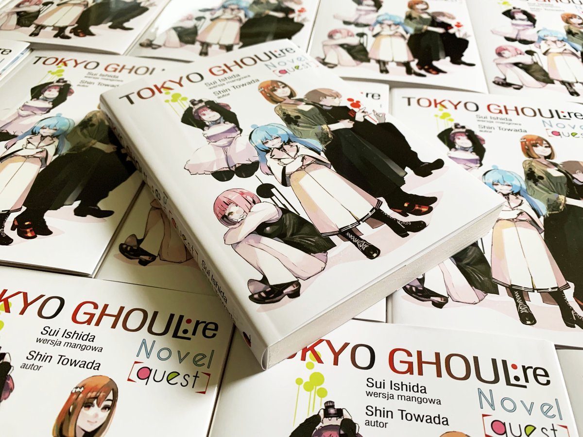 WanekoWaneko's tweet photo. LN Tokyo Ghoul:re - Quest już jest!
→ Już do kupienia: https://t.co/1l4R7bGBLv
→ W sklepach komiksowych/księgarniach/Empikach tomiki pojawią się w około 1-2 dni robocze od dnia premiery.
→ Przedpłaty zostały już wysłane.
#tokyghoul #tokyoghoulre #tg #horror #kenkaneki #ghule https://t.co/5CzuPWe4Km
