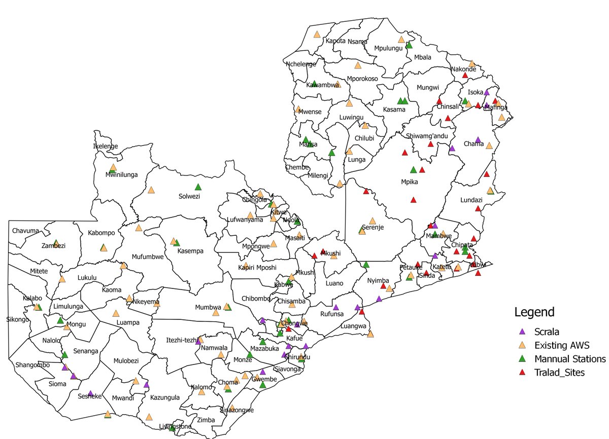 With 20 new automated weather stations spread across 16 districts in #Zambia plus the 68  stations under a previous <a href="/UNDP/">UN Development</a> supported project, we are supporting the Met Dept. to help small-scale farmers minimise the impact of adverse weather on crops &amp; boost agricultural production