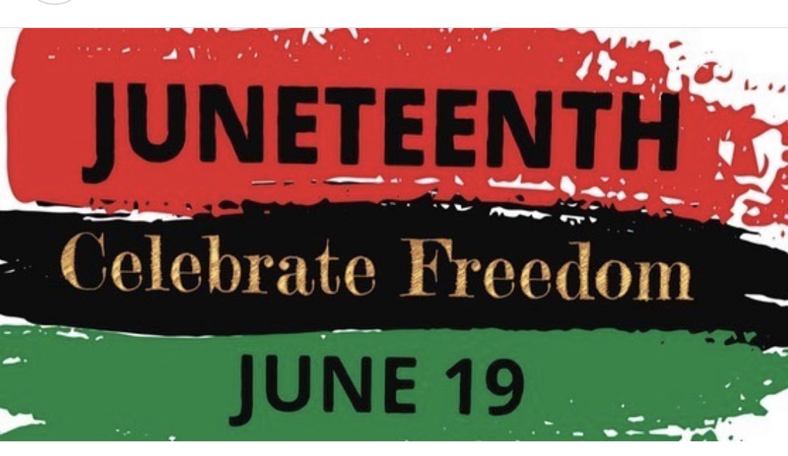 MsEmHenry's tweet image. #Juneteenth Celebrating all day  ❤️🖤💚