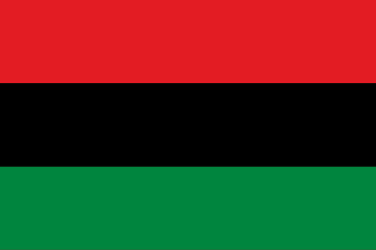 Hey sweets 👋🏾 Most people might not know that the Juneteenth Flag (left) is different from the Pan African flag (right). While they are both used to signify black unity, their meanings are different.