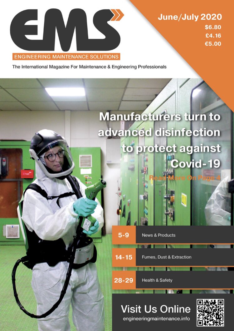 EngMaintSol's tweet image. The latest issue of Engineering maintenance solutions is now available to read free of charge please click the link below 
Enjoy this issue 
bit.ly/EMSJUNEJULY2020