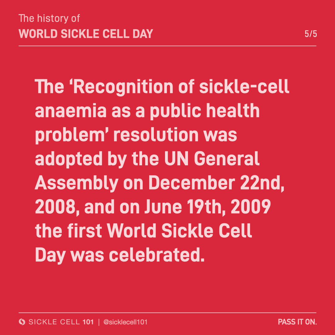 Sickle Cell 101 tweet media