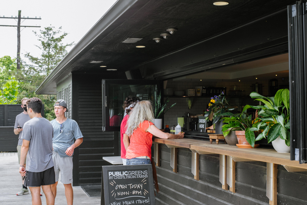 PublicGreens's tweet image. Open today in #BroadRipple, Noon-8! 🤗Come get a BLT and a cold beer (or wine!)