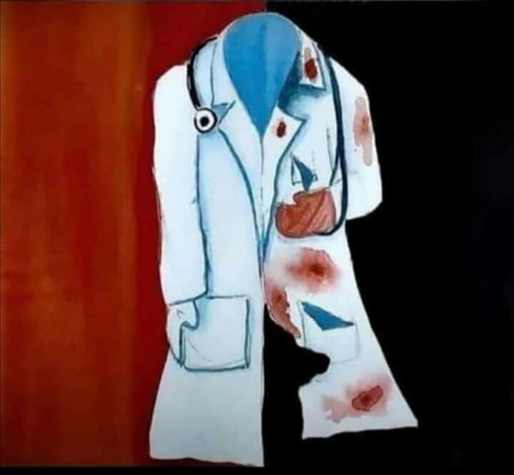 ANOJA91863509's tweet photo. dont turn white coat into red....... 
#KillCovidnotdrs ...... https://t.co/LqoP9BG2MF