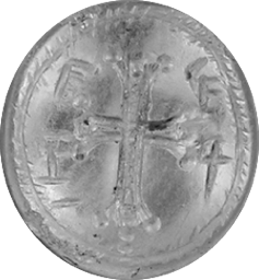 The main motifs include recognizable communal symbols, like crosses in the case of Christians, and Shofar and Lulav and Etrog in the case of Jews. The Jewish seal belonged to a "Isaac bar Papa," the Christian reads "“The Living Passion." 12