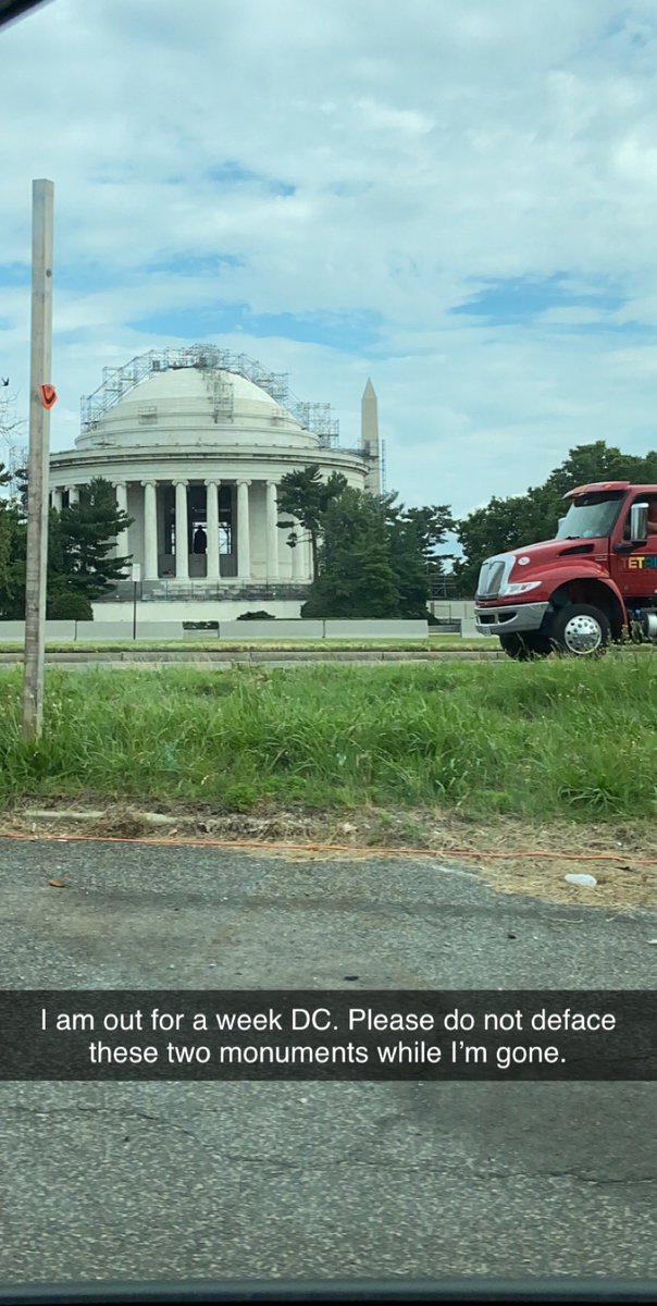  #JeffersonMemorial  #WashingtonMonument