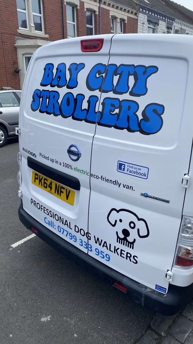 marley_ferg's tweet photo. #whitleybay and surrounding areas, husband was made redundant so is now walking dogs which is he loving after 25 years chained to a desk! Fully insured and electric van all geared up for your favourite family members (no humans). https://t.co/tV9GvT26PG