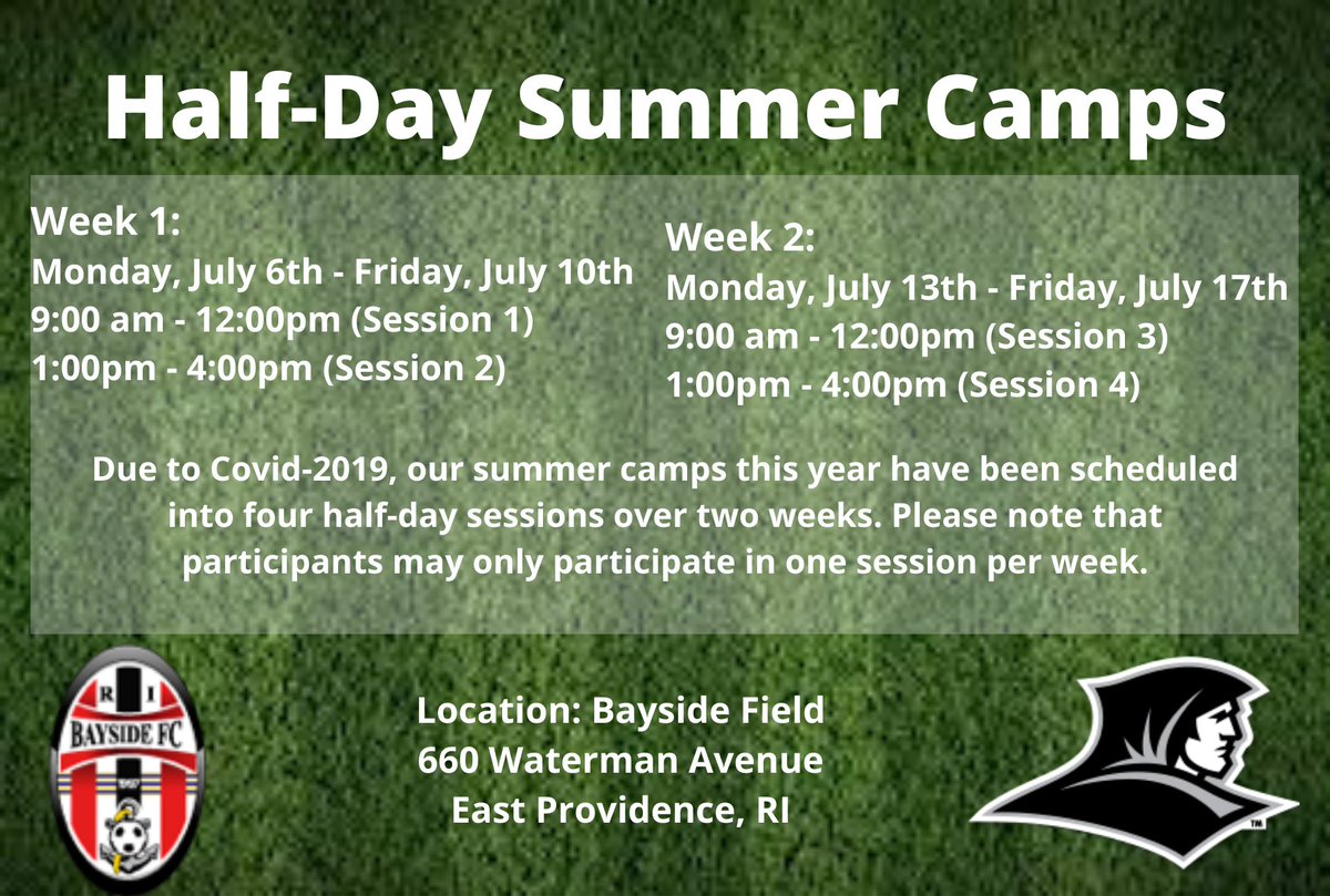 PCFriarsMSoccer's tweet photo. It’s  going to be a little different, but our summer camp is now open for registration!

The camps are open to boys and girls with birth years from 2007 to 2013. 

Link in bio. https://t.co/9hQlcfpw6i
