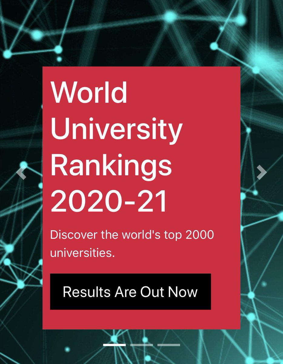 SocialDome's tweet photo. 10 ม.ไทย ติด อันดับมหาวิทยาลัยชั้นนำของโลก ปี 2020-2021 โดย The Center for World University Rankings (#CWUR) จากทั้งหมด 2,000 อันดับมหาวิทยาลัย

- จุฬาฯ 493 
- มหิดล 561
- มช. 930
- ม.อ. 1,161
- มข. 1,174
- ม.เกษตร 1,243
- มจธ. 1,500
- ธรรมศาสตร์ 1,646
- มฟล. 1,748
- มทส. 1,810 https://t.co/dEkC72FCL9