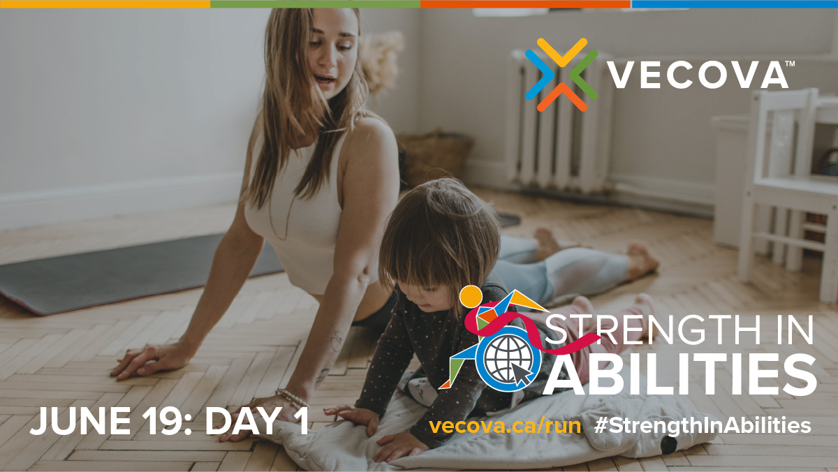 Vecova's tweet photo. Today's the first day of Strength in Abilities! But you can still sign up at https://t.co/B16e1kvWQ9 #VirtualEvent #Calgary #YYC #StrengthInAbilities https://t.co/CIIwHYYV4o