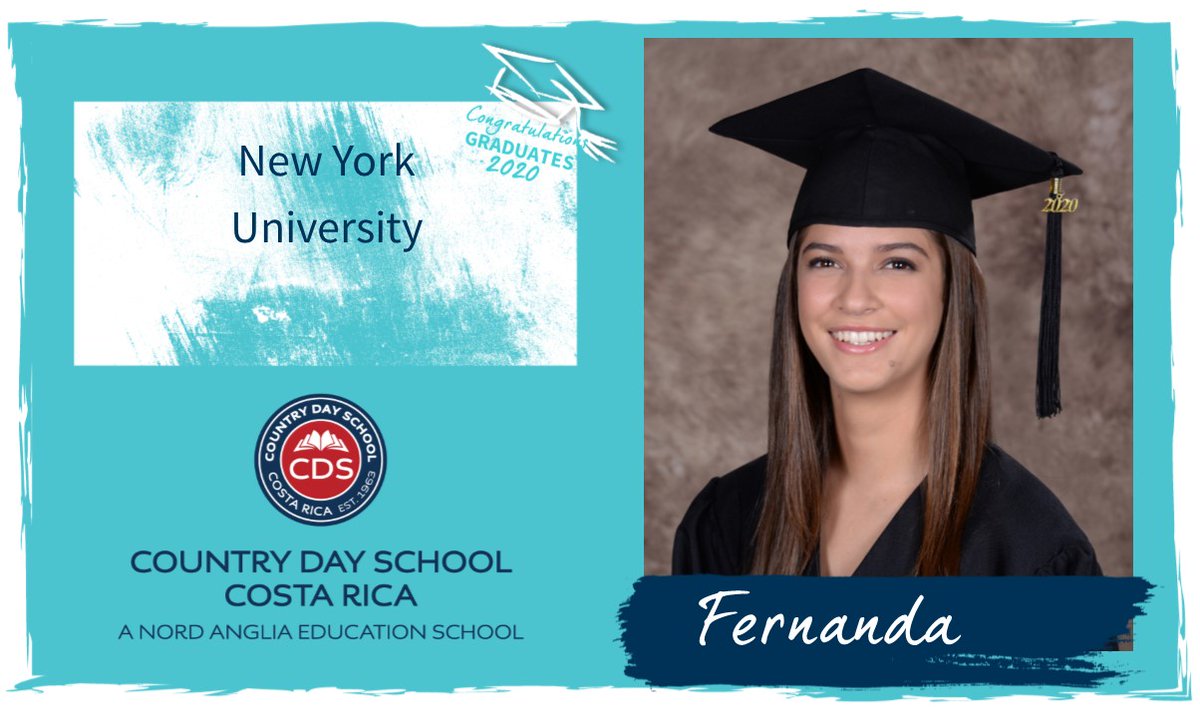 CountryDayCR's tweet photo. We are so proud of your perseverance and know you will make a tremendous impact on the world. #CDSClassof2020 #NAEAchievers #InternationalStudents #CDSLife #GlobalCitizens #NAEBeAmbitious #NordAngliaEducation https://t.co/sjqQMCz6ky