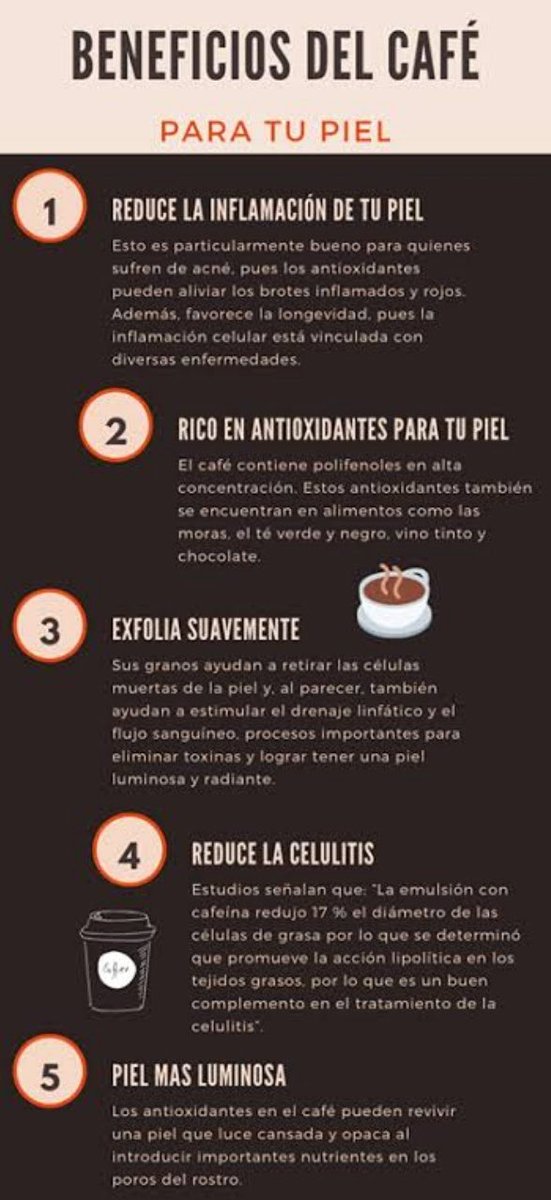 BENEFICIOS DEL CAFÉ PARA TU PIEL