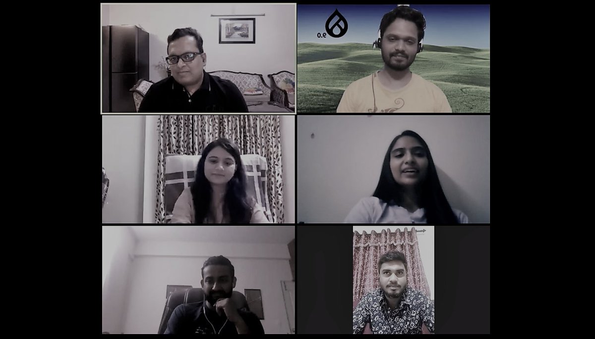 There's so much to love about #Drupal. A wonderful session with some top contributors from India sharing their Drupal &amp; contribution stories.

Thank you <a href="/malavya88/">Malabya</a> <a href="/piyushpoddar/">Piyush Poddar</a> <a href="/azeets/">Ajit Shinde</a> <a href="/ArunKumarsks/">Arunkumar Kuppuswamy</a> <a href="/Shimpygupta92/">Shimpy</a> and <a href="/SurabhiGokte/">Surabhi</a> for enlightening us! #DIAConclave2020