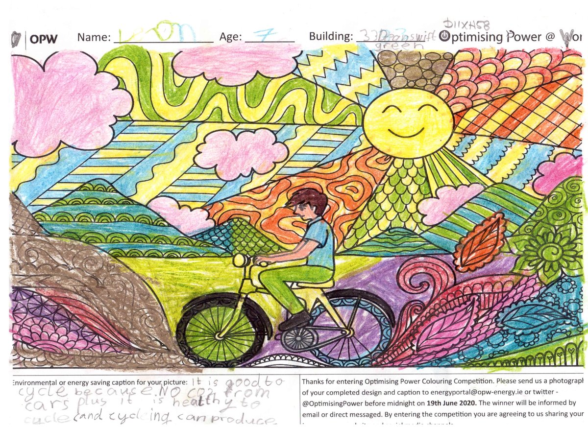 Ula_Design's tweet photo. @OptimisingPower @DepartmentofEducation&amp;Skills Leon O'Reilly age 8 https://t.co/RPewkcyqKD