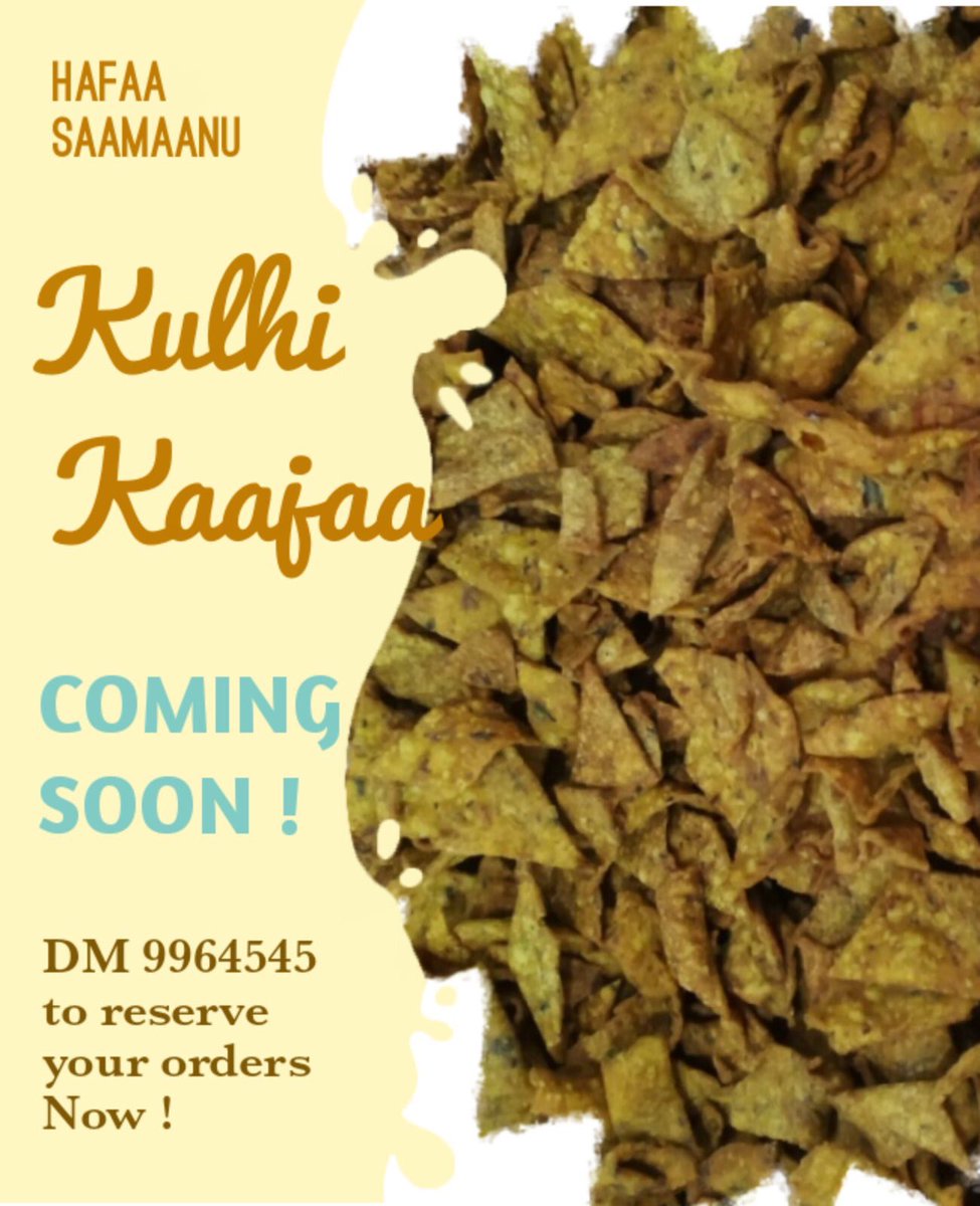 Here is another tweep selling kudhi gulha. Right now their orders are on hold until they finish the current orders, but stay tuned for the next batch to place your orders. Follow  @SimonIsmail_ for further details.  https://twitter.com/simonismail_/status/1273641188411629568?s=21  https://twitter.com/simonismail_/status/1273641188411629568