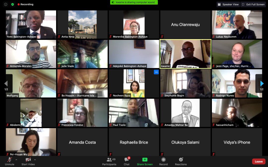 unitedpeople36's tweet photo. A big thank you to the amazing people who joined today’s special session of #UnitedVoices: What’s going on? Amazing ideas were shared on how we can help in tackling #racism in the U.S.
Thank you for an insightful conversation. https://t.co/HkbvJoyaQ8