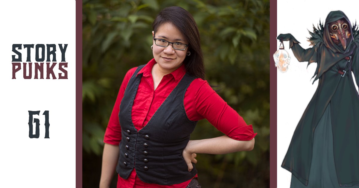 Ay-leen the Peacemaker AKA Diana Pho @WriterSyndrome joins me for a two-episode discussion of non-Eurocentric #steampunk that’s both relevant to current issues and hopeful. Join us! wp.me/p9dxXy-K7