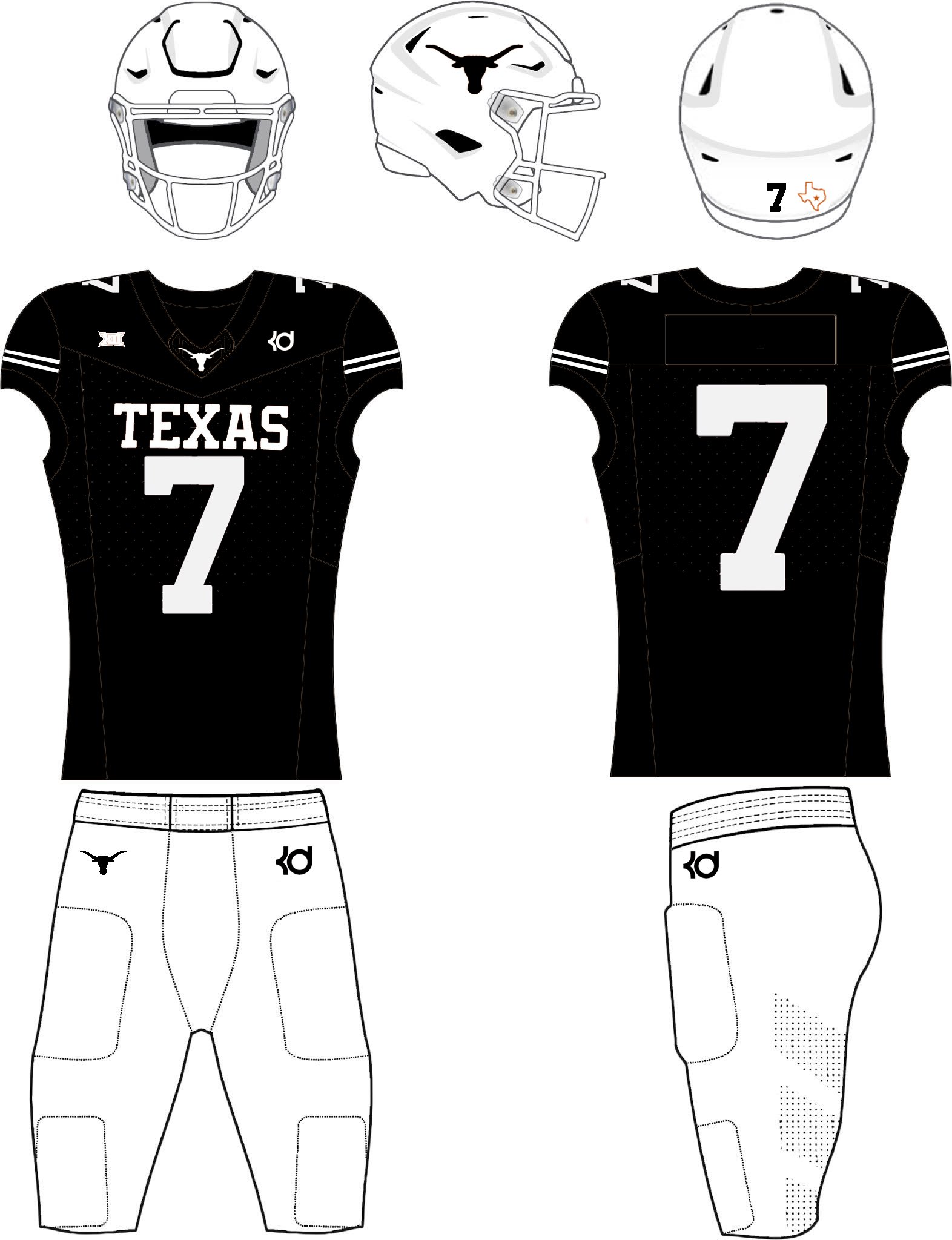 University Co-op on X: New Texas Longhorns away football jersey