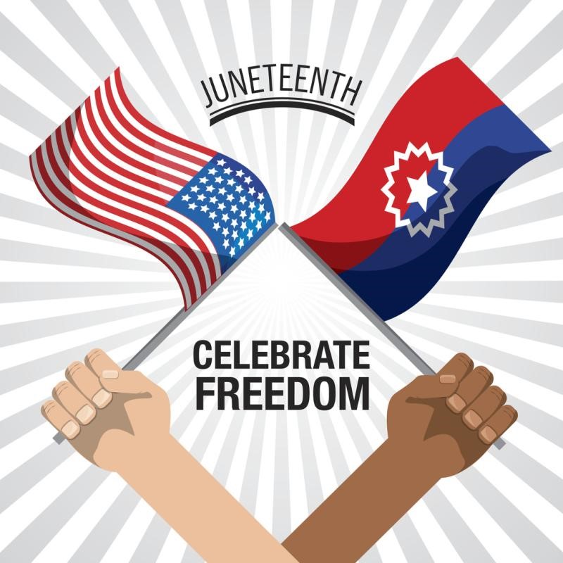 Today we commemorate the day in history when thousands of enslaved people learned of their freedom two years after the end of American slavery was declared by the Emancipation Proclamation. 155 years later, we remember, celebrate, & stand for a equitable world for all.#Juneteenth