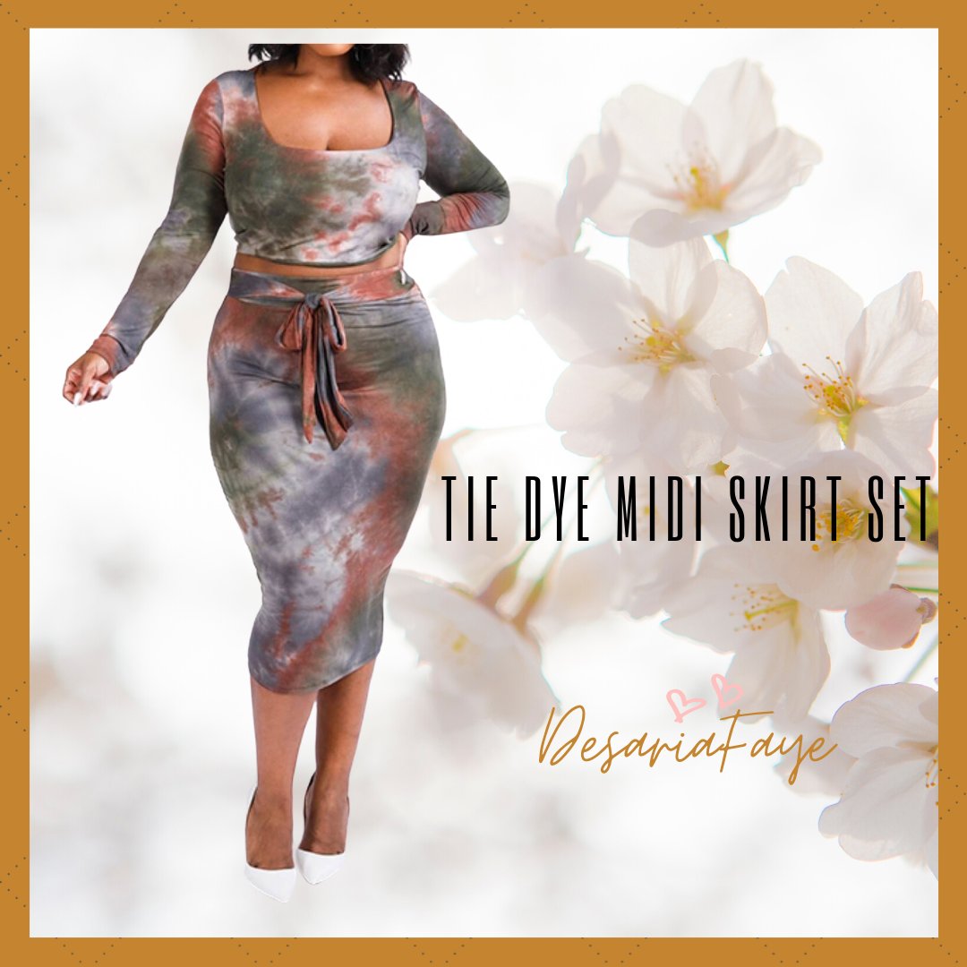 DesariaF's tweet photo. This skirt set is too cute.  Click on https://t.co/Cekbfm4hTR and get one NOW.😜 https://t.co/8NVTTyzYo1