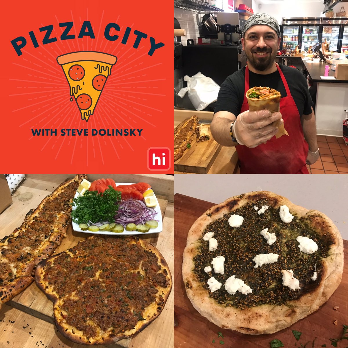 stevedolinsky's tweet photo. New pod is up, featuring a pair of alternative "pizzas" from @zandzdc and @Turkitch_US. https://t.co/i1Z8bJ3OyY https://t.co/kOagy7wbTU