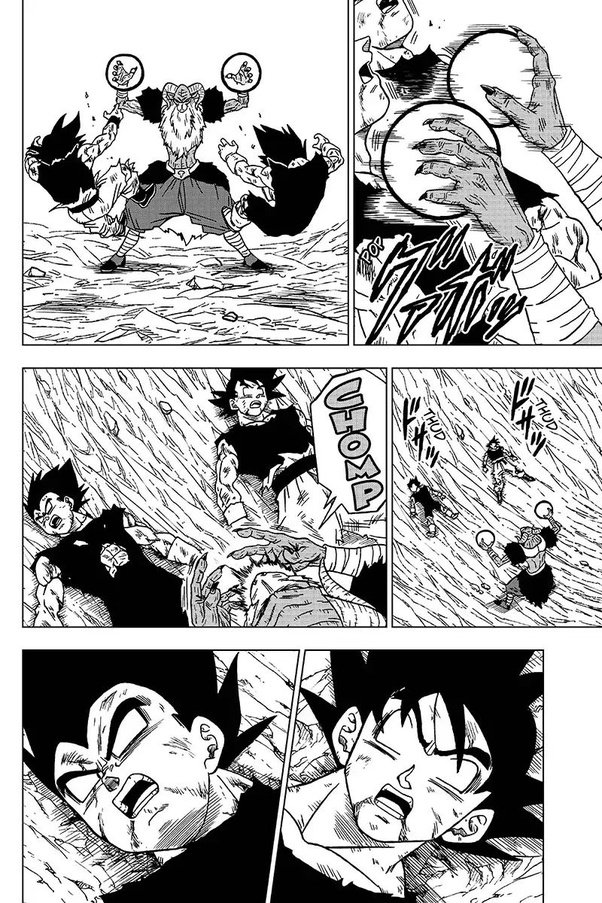And I mean they're REALLY fucked now. Not like the fakeout we've seen earlier in the arc, I mean it was pleasant but it was a no-brainer they weren't dead then, Toriyama already pulled this shit in 1980 with Goku vs Piccolo lol, it's predictable now