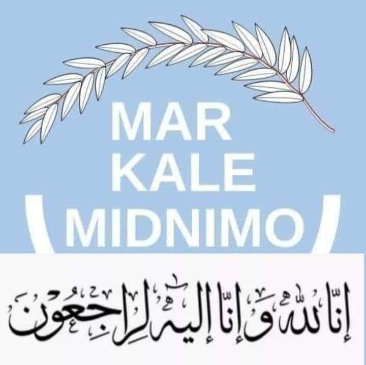 Avv_Abdirizak's tweet photo. Alle Hawnaxariisto Markale Midnima donkii Soomaliyeed Abwaan Qoraa. Hal.Abuur Midayye Moxamed Baashe Xaji Xasan Naxariis iyo Janno alle haka waraabiyo Ummadda Somalia yeed Tiir ayaa ka tegey Allow somlia midey
#MarKaleMidnimo https://t.co/cbKMEP32u1