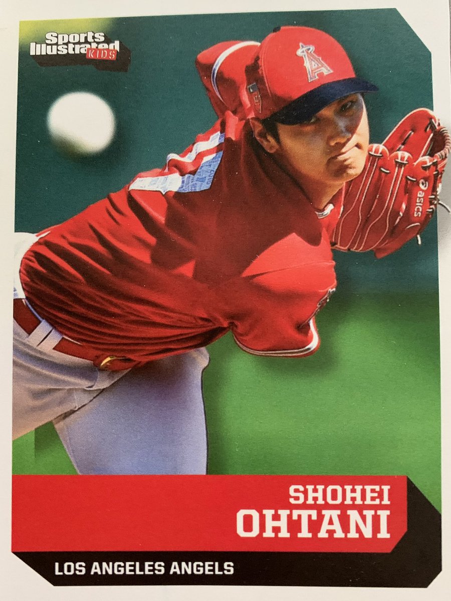 Day 90. Ohtani card from Sports Illustrated Kids.