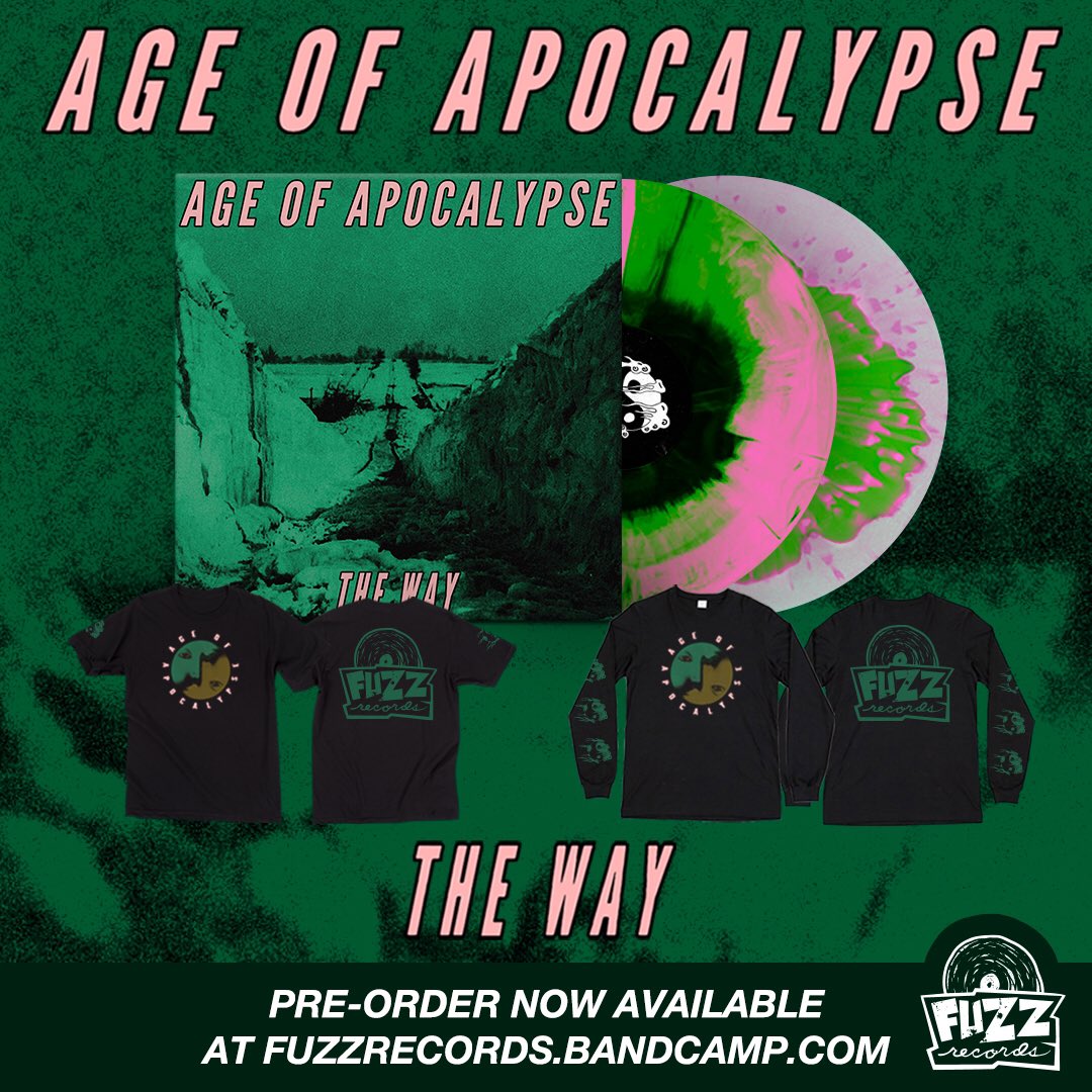 fuzzrecs's tweet image. Pre-orders for Age Of Apocalypse - The Way 12” are up now! Full album streaming everywhere.

PRE-ORDER/STREAM: Orcd.co/AOAtheway

#ageofapocalypse
#hvhc
#fuzzrecords