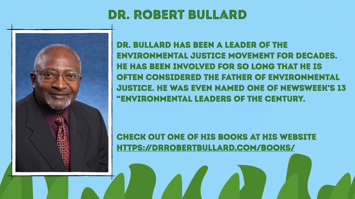 travstravels's tweet photo. Happy Juneteeth TRAVelers! Today's environmental hero is Dr. Robert Bullard, The Father of Environmental Justice. He has been an active voice in the field of environmental justice for decades and in 2013 was awarded the Sierra Club John Muir Award! https://t.co/18p4od3Ivq