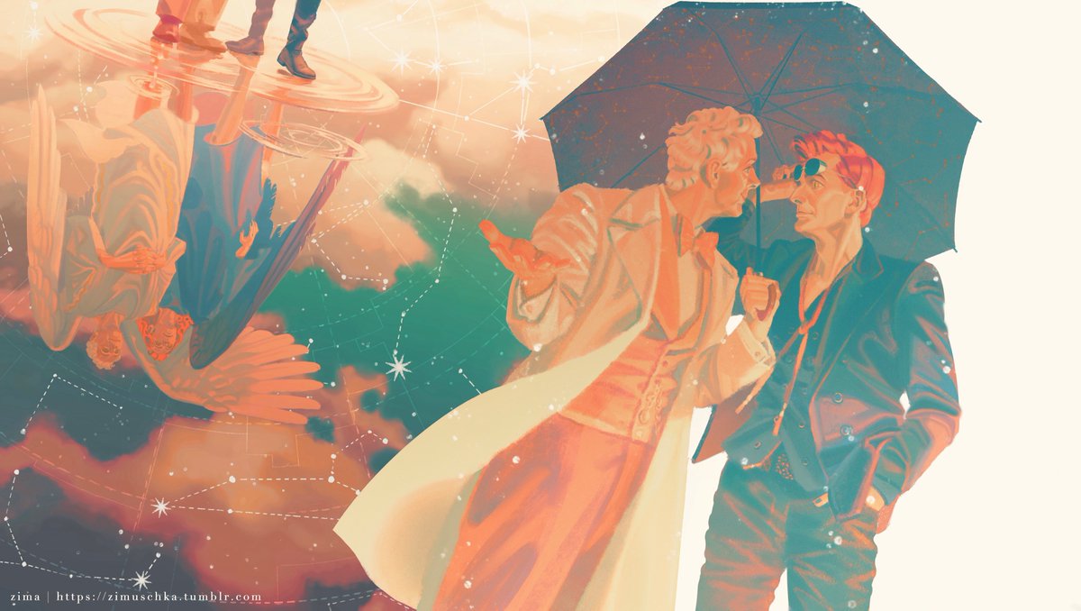After the Rain🌈

#GoodOmens #GoodOmensFanArt
#ineffablehusbands