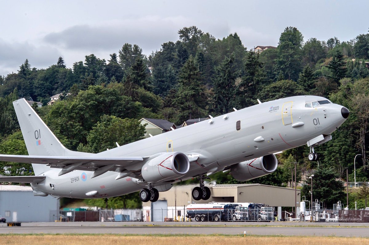 2/ In the North Atlantic, we are working with  @RoyalAirForce to bring the game-changing P-8 Poseidon into service.  We have responded to the highest level of Russian activity for 30 years, and  @hms_kent exercised with the US in the Barents Sea.