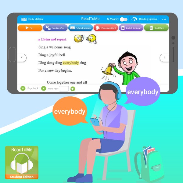 ReadToMe_EdTech's tweet photo. Teachers in #Maharashtra government schools have been using ReadToMe® in their classrooms. The same multi-sensory #ReadingAndComprehension #AISoftware is now available as #ReadToMe Student Edition app - https://t.co/Uw2SO6ROUl
#FightAgainstCOVID #EdTech #EnglishLiteracy https://t.co/3Uw9WdYM8a