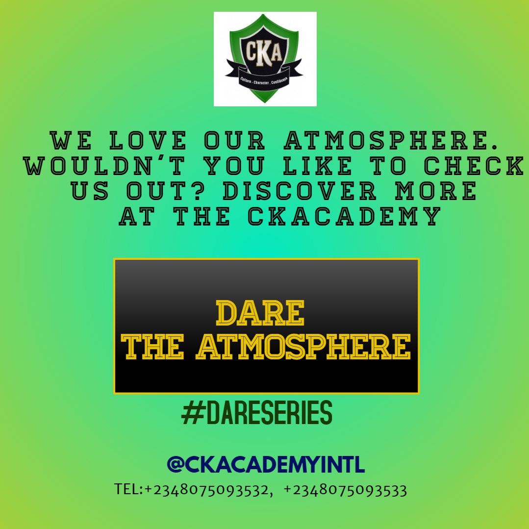 ckaintl's tweet photo. You can visit out website: https://t.co/0Jy0WQRF4y to experience a virtual tour of our school. Call our telephone lines to make further enquiries.
#dareseries #ckapromise #service #delivery #result #outcome #CKAcademy #OnlineSchool #BoardingSchool #College #chooseus https://t.co/6ijMAbOHBb