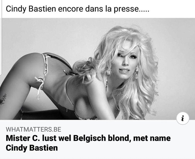 Cindy dans la presse flamande..... https://t.co/rKhWrhADwF<a href="/tag/mission5k"class="tags"><span>#mission5k</span></a><a href="/tag/thongslessthursday"class="tags"><span>#thongslessthursday</span></a>