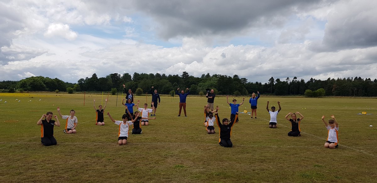 ThealeGreen's tweet photo. We've had @SkySports in today filming for the launch of #NSSWtogether, a @YouthSportTrust week-long initiative!   We can't wait for it to be aired 🙌 https://t.co/2I7mvgbBQg
