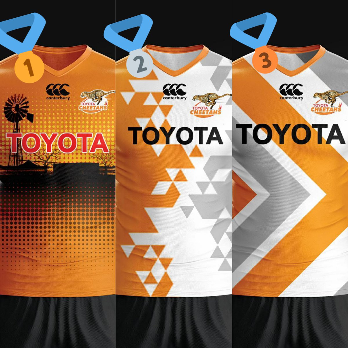 toyota cheetahs jersey