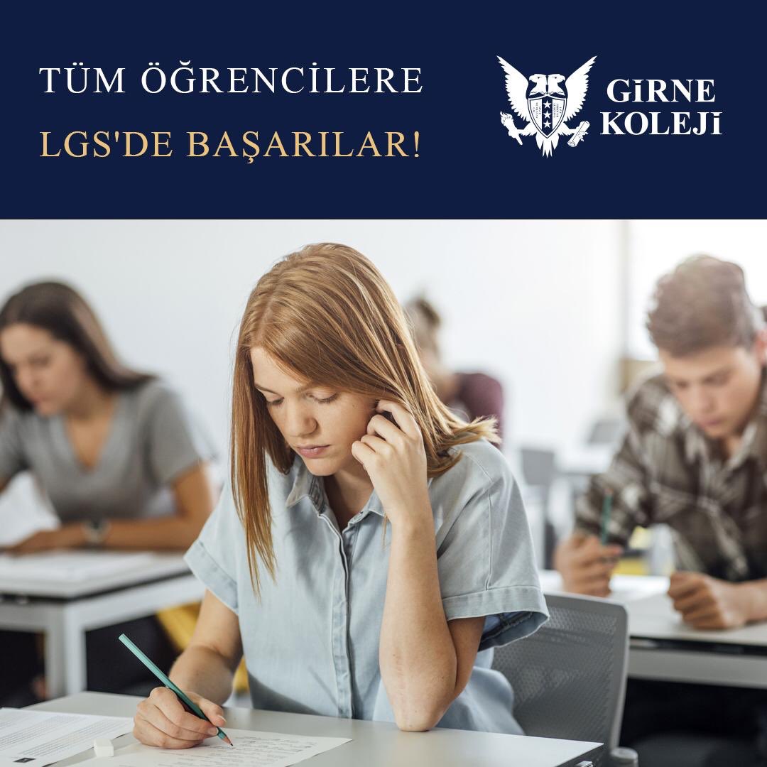 Tüm öğrencilere LGS'de başarılar!
#GirneKoleji #DünyanınKapılarıSanaAçık #LGS