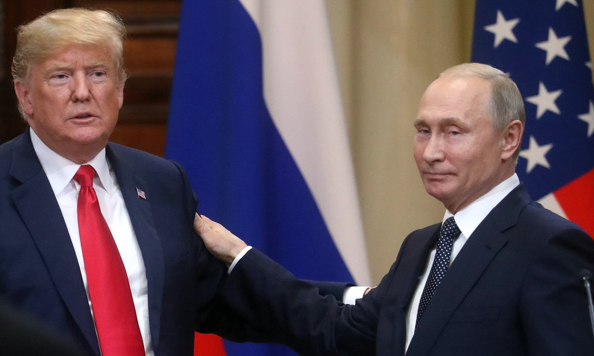 You don't even have to believe in collusion to see that Trump has intentionally shifted America's allegiances from liberal democracy to authoritarianism.His full-hearted embrace of Vladimir Putin over our traditional allies speaks volumes of what he values and believes.10/