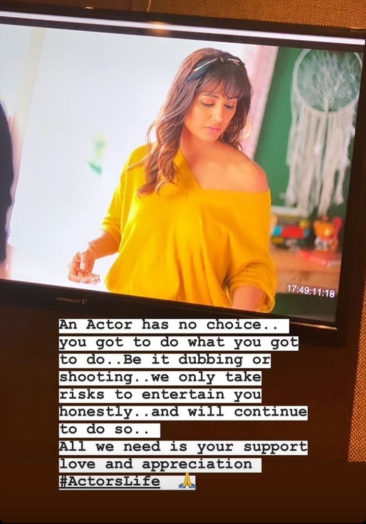 Manisha90294538's tweet photo. Just Wanna Say🙋♀️
Take😘Very Good Care😍Of😇UrSelf @eyehinakhan Di
As U R Very Dedicating Towards
UrWork But In This Time Plz🥺 #TakeCareOfUrSelf1st😌
#ActorsLife🖼
Wishing🤞Ur All Work Done Safely With Gd Health😊#BestOfLuck
Sending😘Positivity&Love🥰 #MyCutieDiva🤗
#KpSmiling☺️ https://t.co/vKMjMj8qdy