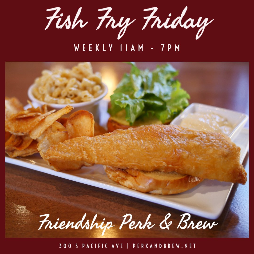 and_perk's tweet photo. 🐟‼️ We’re serving our famous fish sandwich from 11am-7pm today!

#pghfishfry #fishfry #pghrestaurants #pittsburgh #pittsburghfishfry #covid19pghrestaurants #pghfoodie #pghfoodies #yum #pgheats #yinzeat #pghfood #burgh #burghfishfry #fishfryfriday https://t.co/RhGviMJVQF