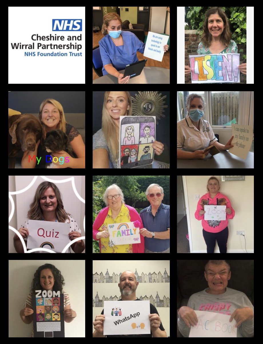 As #LDWeek2020 comes to an end, some of our staff @cwpnhs and those who use our services tell us what they have done to keep in touch with people during ‘Lockdown’ and what has been important to them!