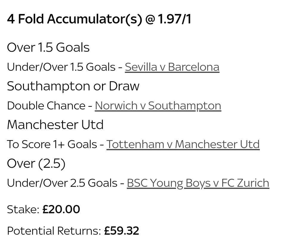 RithsonTrainTip's tweet photo. Funky Friday Acca!!

Those who have followed us from the start will know that we occasionally chuck out a funky Friday acca 😆

Joking aside, all bets are highly researched 🧐

So here it is!!

£20->£59.32 💰

Hit ♥️ if you're on

#RTTips #GambleResponsibly #MarcusRithford https://t.co/ahFYWRBSFy
