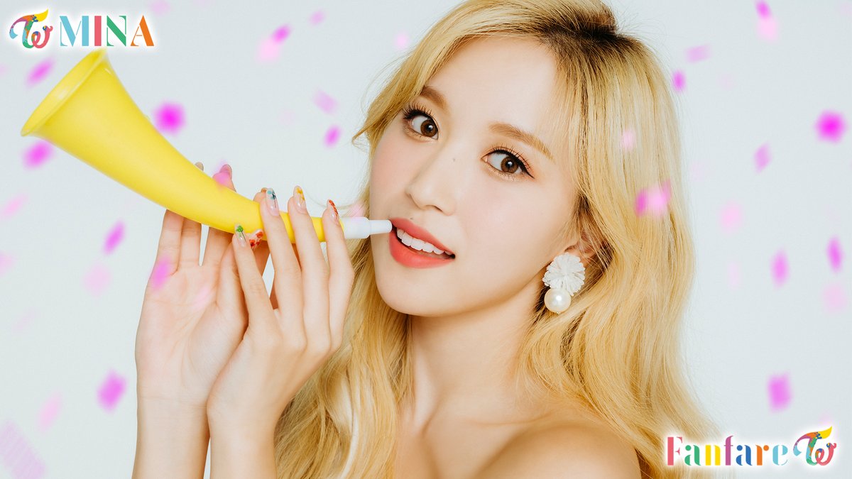 JYPETWICE #Fanfare Digital Cards Mina 📸 #TWICE #트와이스 @JYPETWICE