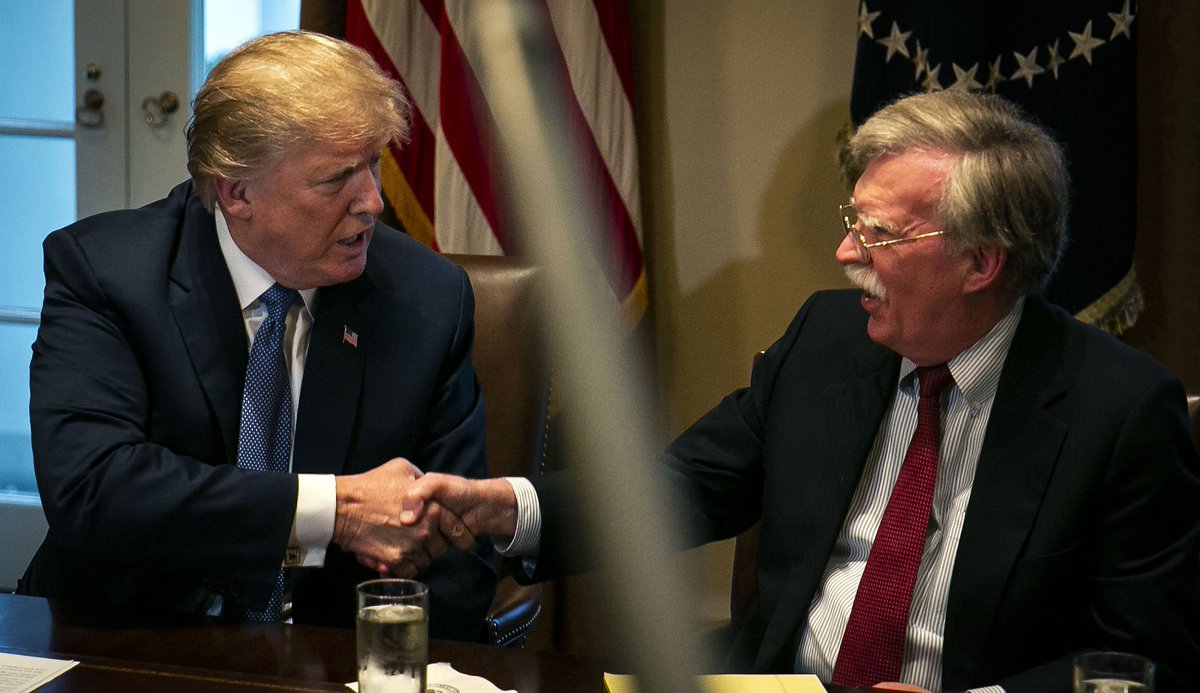 Bolton himself is a disgusting fascist who has advocated illegal wars and crimes against humanity.The fact that even this monster is repulsed by and terrified of what Trump actually is should tell you everything you need to know.29/